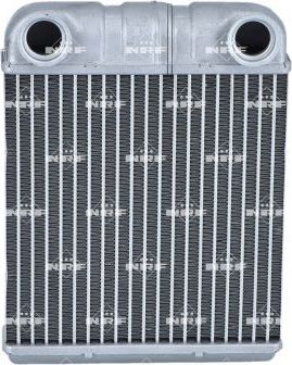 Радиатор отопителя (печки) NRF для Smart Forfour II (W453) 2014-2026. Артикул 54446