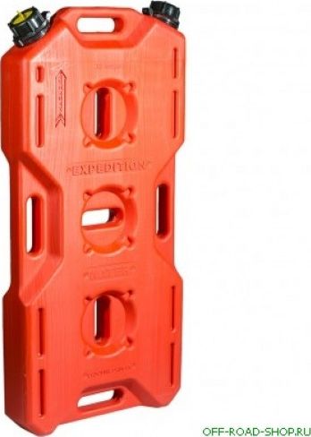 Канистра ТехноХим Экстрим Драйв 2 горловины 15 л (реальный объём 14 л) Красная. Артикул kan-EXD-15L-RD