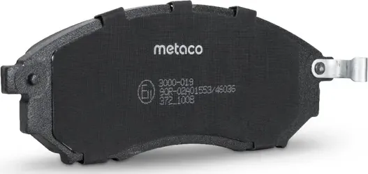 Колодки тормозные NISSAN MURANO/PATHFINDER 05- перед. (Metaco). Артикул 3000019