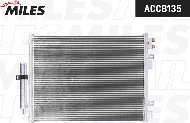 Радиатор кондиционера (конденсатор) Miles для Chrysler 300C I 2004-2009. Артикул ACCB135