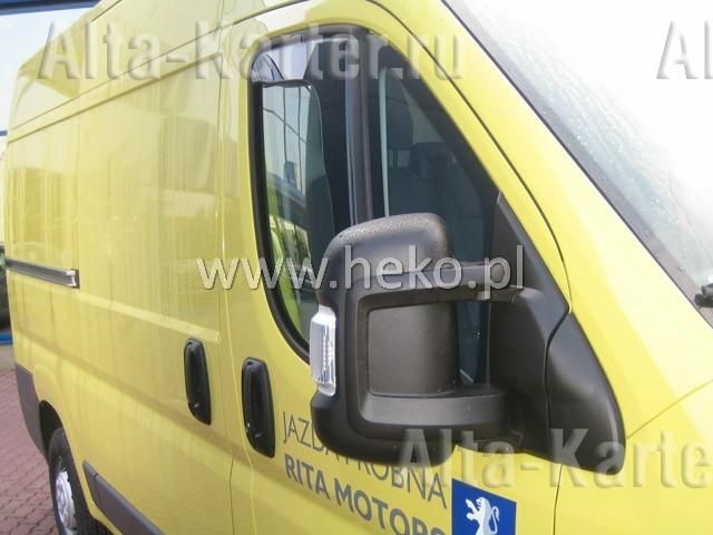 Дефлекторы Heko для окон Fiat Ducato III 2006-2017. Артикул 15147