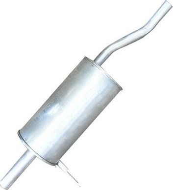 Глушитель (задняя часть) ASAM (Листовая сталь). Артикул 01372