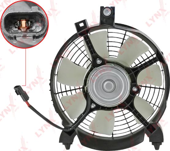 Вентилятор кондиционера LYNXauto. Артикул RF-1797