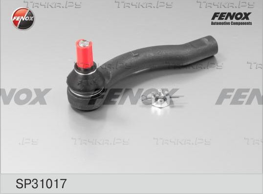 Наконечник рулевой тяги Fenox левый внешний для Toyota Corolla E140, E150 2007-2014. Артикул SP31017