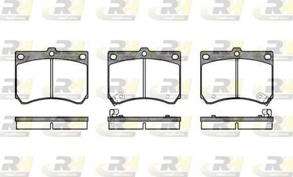 Тормозные колодки RoadHouse. Артикул 2333.02