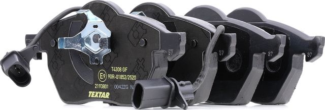 Тормозные колодки Textar Q+. Артикул 2193801