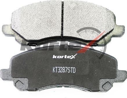 Колодки торм. MITSUBISHI LANCER 03-/GALANT 96-06/OUTLANDER 03- перед.к-т (Kortex). Артикул KT3287STD
