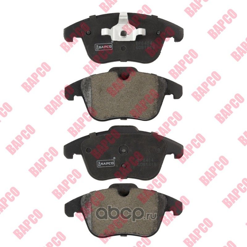 Колодки тормозные дисковые пер. CITROEN C5 III (RD_)(TD_) PEUGEOT 407 (Bapco) Bapco. Артикул BP0404