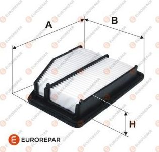 Воздушный фильтр Eurorepar. Артикул 1616267580