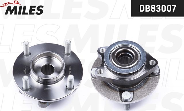 Ступица колеса с интегрированным подшипником Miles передняя правая/левая для Nissan Cube Z12 2010-2026. Артикул DB83007