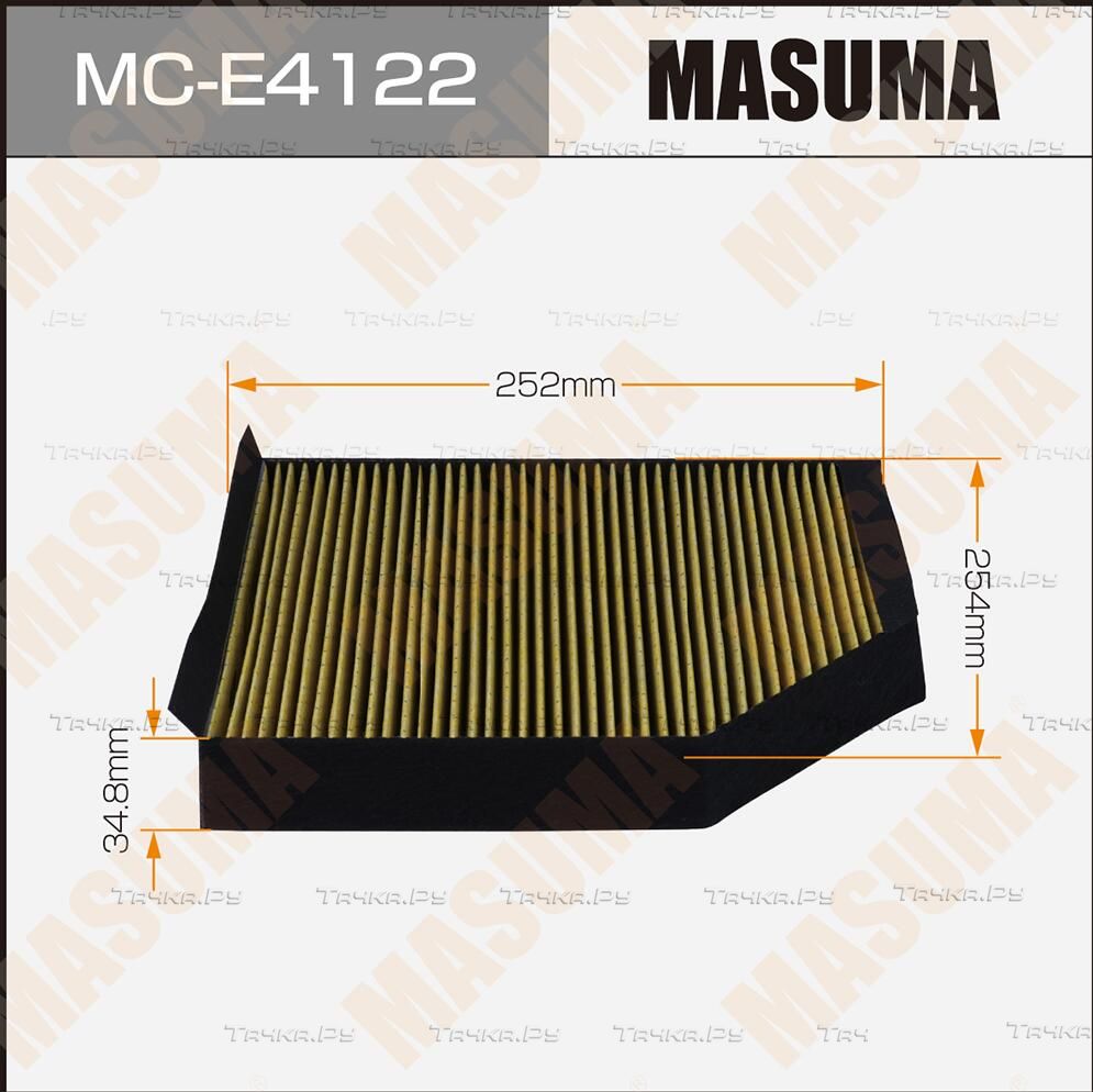 Салонный фильтр Masuma. Артикул MC-E4122