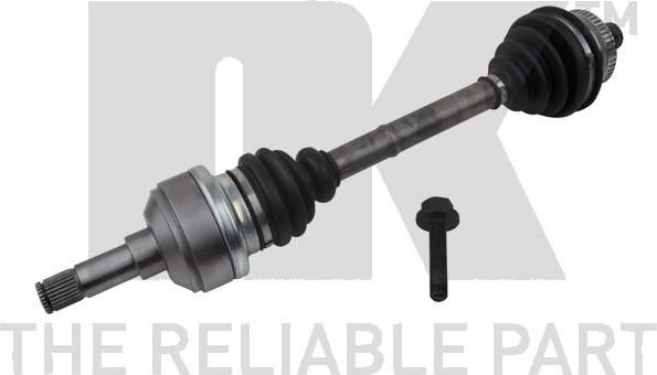 Полуось (привод в сборе, приводной вал) NK. Артикул 502561