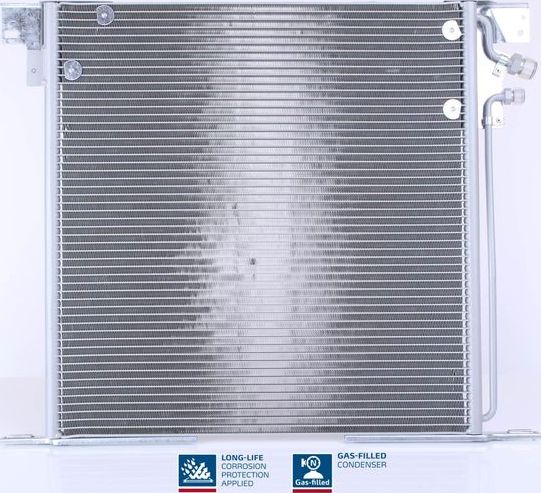 Радиатор кондиционера (конденсатор) Nissens (алюминий). Артикул 94226