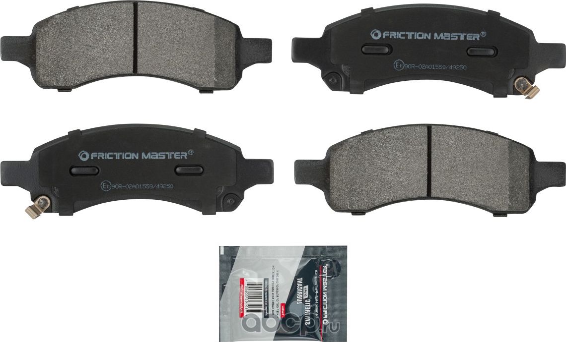 Колодки тормозные дисковые (Frictionmaster). Артикул MKD1169