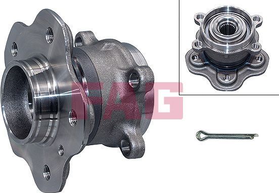 Ступица колеса с интегрированным подшипником Fag. Артикул 713 6331 70