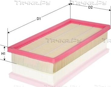 Воздушный фильтр  Tecneco Filters. Артикул AR1693PM