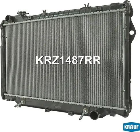Радиатор системы охлаждения (Krauf). Артикул KRZ1487RR