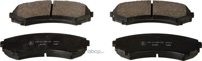 Тормозные колодки Mitsubishi. Артикул MZ690340