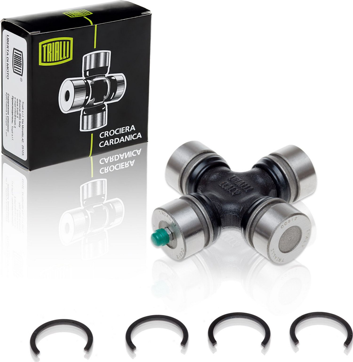 Крестовина карданного вала Trialli. Артикул CC 512