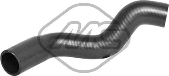 Патрубок радиатора (системы охлаждения) Metalcaucho. Артикул 08607