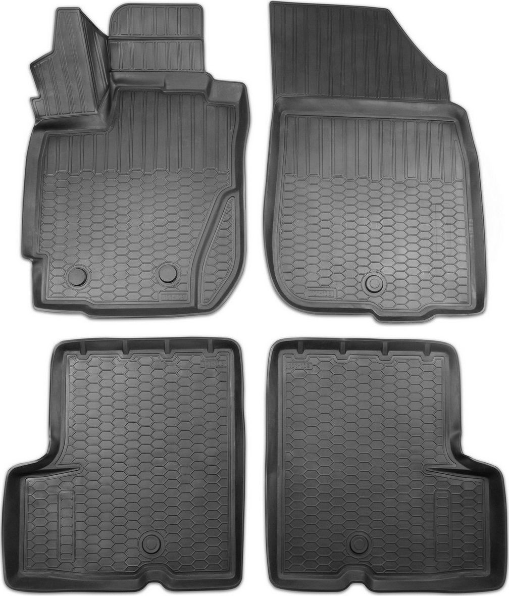 Коврики AutoMax для салона Renault Duster рестайлинг (передний и полный привод) 2015-2021. Артикул 4109515AM