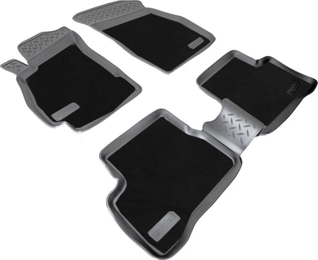 Коврики комбинированные Норпласт для салона Hyundai Accent 2000-2005. Артикул NPL-Po-31-03-CM