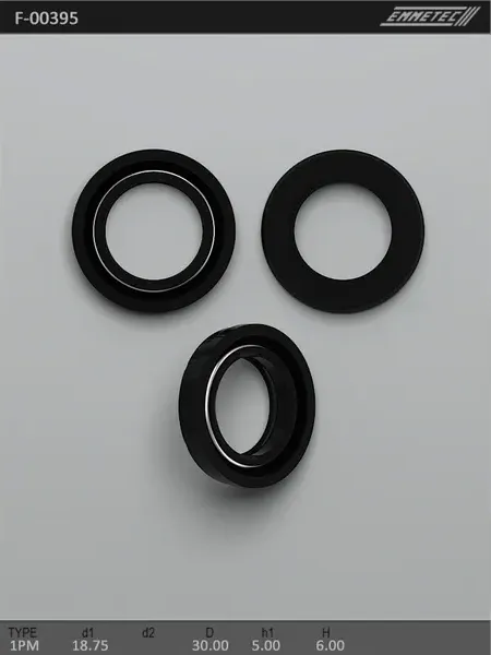 Сальник рулевой рейки 18.75 30 5/6 (Emmetec). Артикул F00395