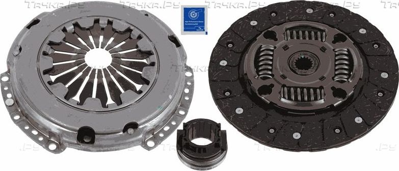 Сцепление (комплект) SACHS для MINI Clubman I (R55) 2007-2014. Артикул 3000 951 578