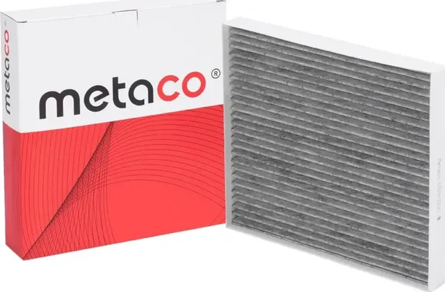 Фильтр салона HYUNDAI SONATA 17- угольный (Metaco). Артикул 1010221C