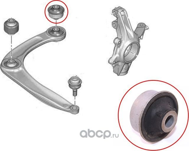 CAЙЛEHTБЛOKПEPEДHEГOPЫЧAГAЗAДHИЙPEUGEOT30701083080 (SAT). Артикул ST352392