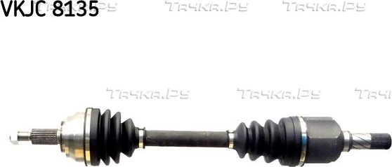 Полуось (привод в сборе, приводной вал) SKF. Артикул VKJC 8135