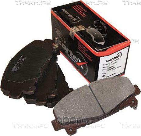 Колодки тормозные передние (Kortex). Артикул KT3477T