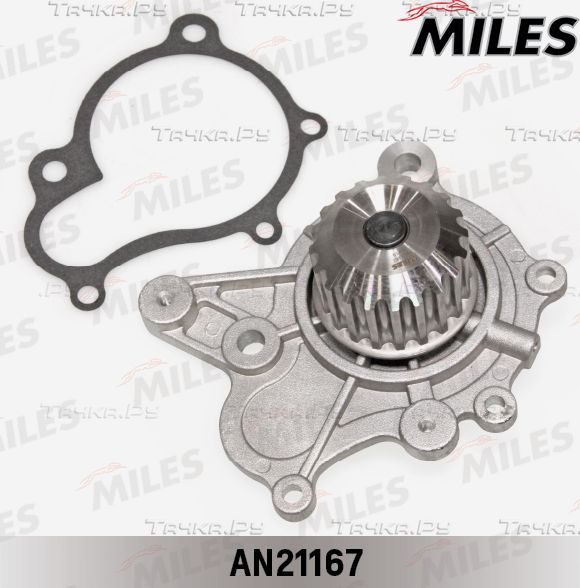 Помпа (водяной насос) Miles для Hyundai Trajet I 2001-2008. Артикул AN21167