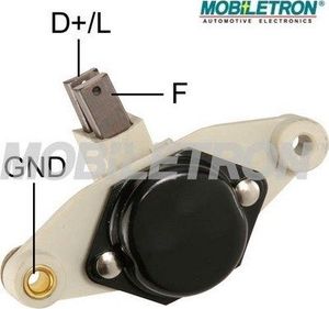 Реле-регулятор напряжения генератора Mobiletron для Volkswagen Transporter T3 1981-1985. Артикул VR-B193M