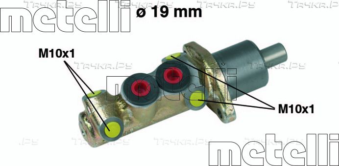 Тормозной цилиндр главный Metelli (Чугун) для Renault Megane I 1996-2002. Артикул 05-0061