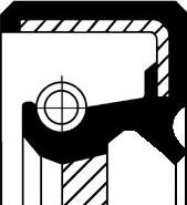 Сальник Corteco (АСМ (полиакриловый каучук)). Артикул 19035145B