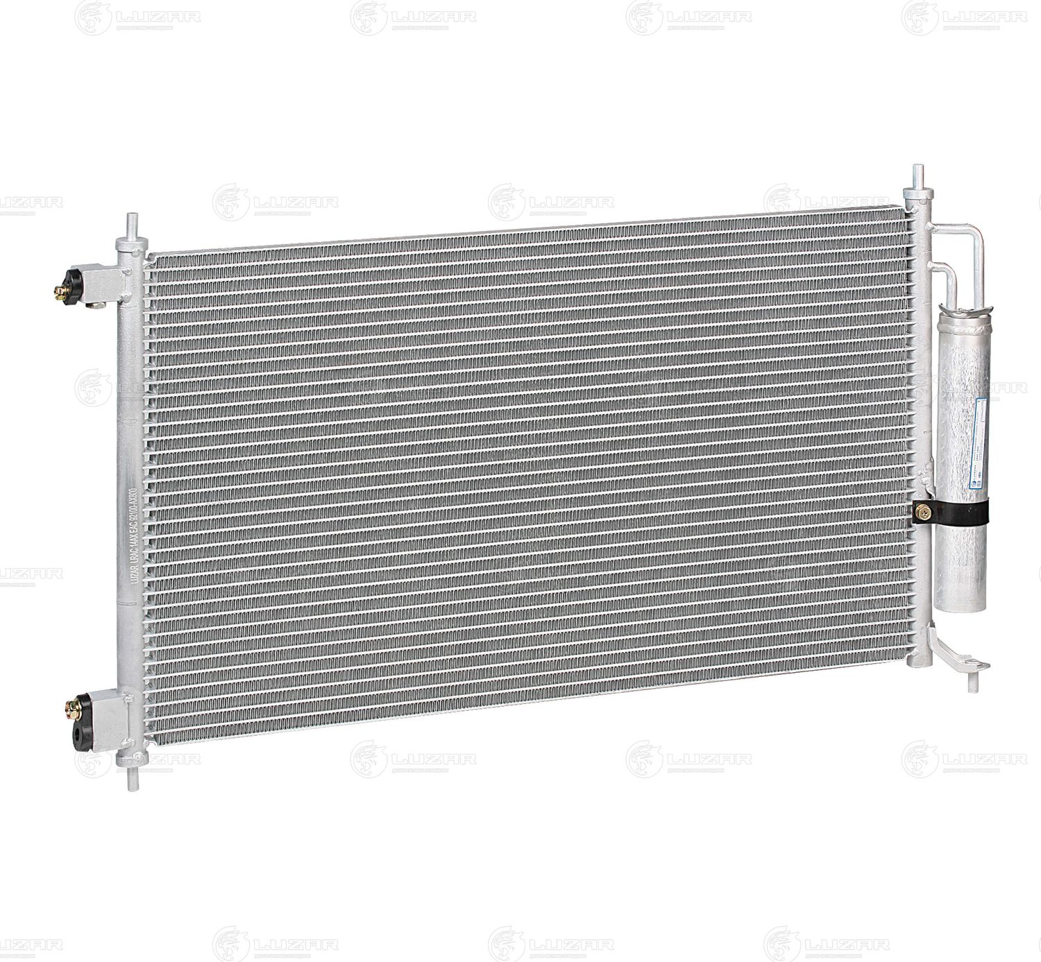 Радиатор кондиционера (конденсатор) Luzar (алюминий). Артикул LRAC 14AX
