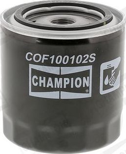 Масляный фильтр Champion для Dodge Caravan IV 2000-2007. Артикул COF100102S