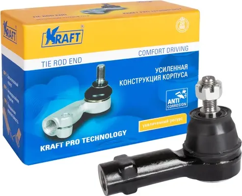 Наконечник рулевой тяги MITSUBISHI LANCER X 03- 1.6/1.8 лев./прав. (Kraft). Артикул KT032330