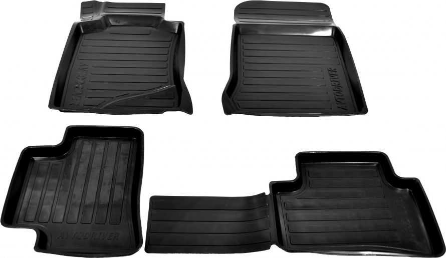 Коврики универсальные Avtodriver резиновые Айсберг для салона . Артикул ADRU006