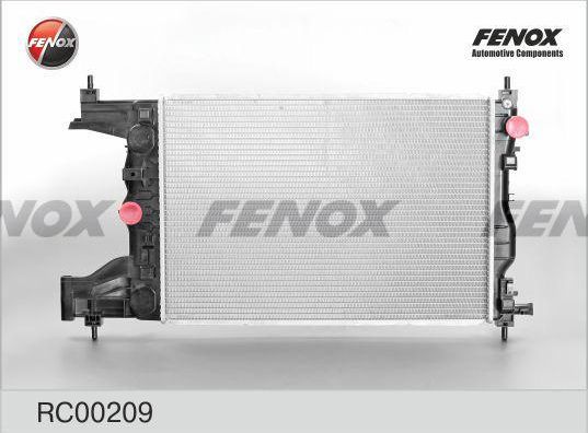 Радиатор охлаждения двигателя Fenox. Артикул RC00209
