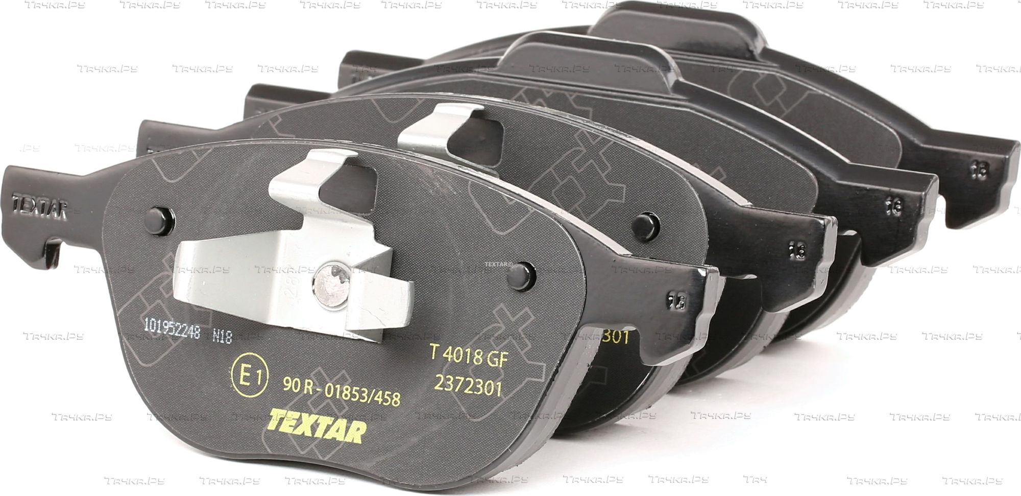 Тормозные колодки Textar Q+ передние для Ford EcoSport I 2012-2026. Артикул 2372301