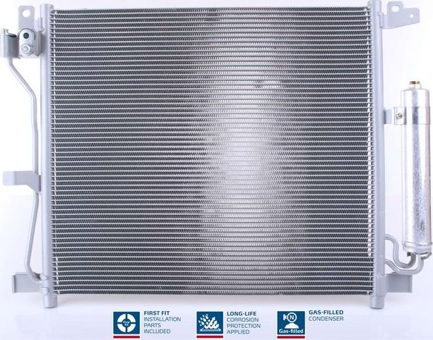 Радиатор кондиционера (конденсатор) Nissens (алюминий). Артикул 940337