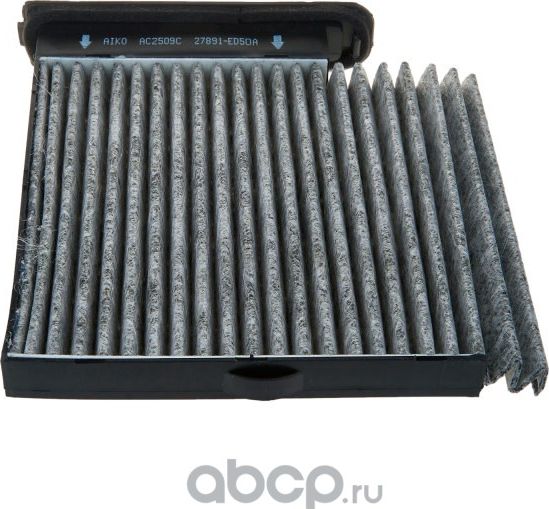 Угольный фильтр салона NISSAN Tiida (2005-2011) (Aiko). Артикул AC2509C