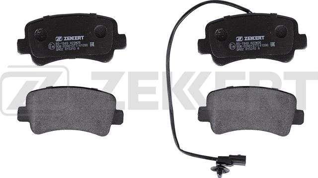 Тормозные колодки Zekkert задние для Renault Master III 2010-2026. Артикул BS-1949