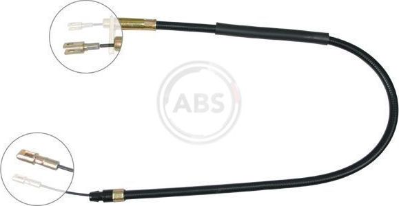 Трос ручника (тросик ручного тормоза) ABS задний левый для Mercedes-Benz SLK-Класс I (R170) 1996-2004. Артикул K17077