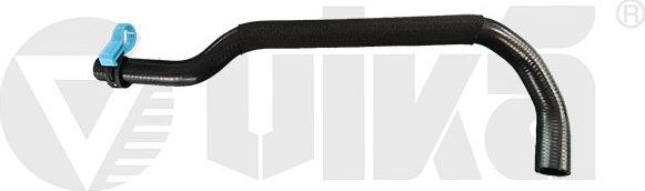 Патрубок радиатора (системы охлаждения) Vika (резина). Артикул 11261301
