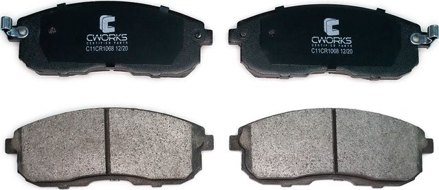 Тормозные колодки Cworks передние для Nissan Teana J31 2003-2008. Артикул C11CR1068