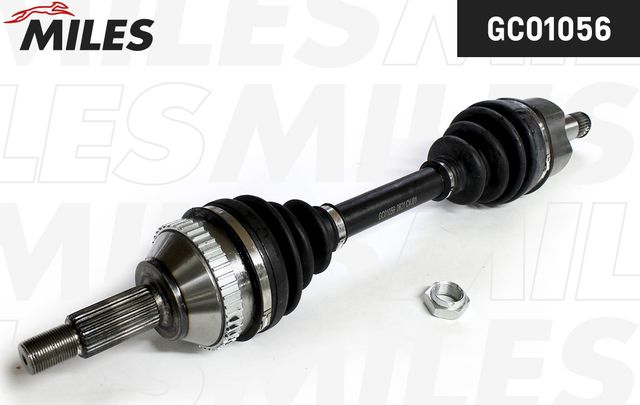 Полуось (привод в сборе, приводной вал) Miles передняя левая для Ford Mondeo I 1993-1996. Артикул GC01056