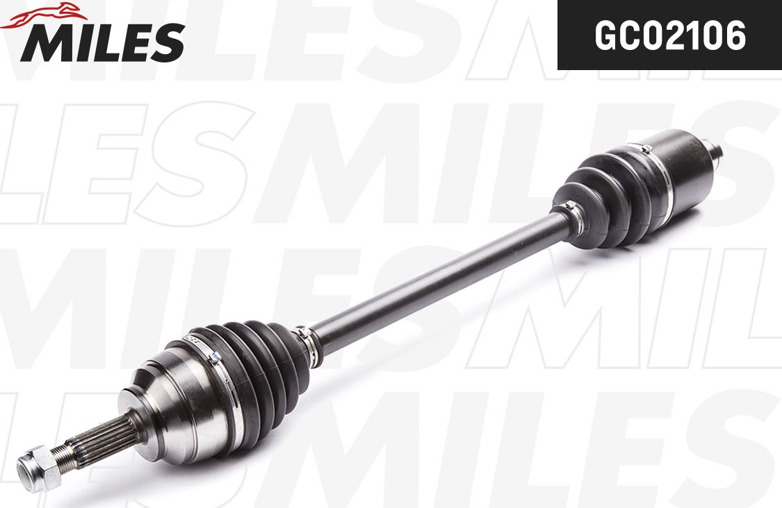 Полуось (привод в сборе, приводной вал) Miles. Артикул GC02106